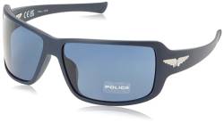 POLICE Herren SPLN37 Sonnenbrille, MATT Blue von Police