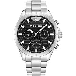 Police Herren Analog Quarz Uhr mit Edelstahl Armband PEWJK2227806 von Police