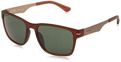 Police Herren SPLL09 Sonnenbrille, MATT.TRANSP Brown von Police