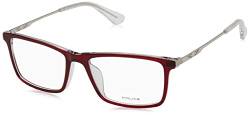 Police Unisex VPLD08 Sunglasses, Bordeaux Top+Glas, 52 von Police