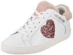 Love Moschino Damen Ja15402g0fiag10b35 Sneaker, Weiß, 35 EU von Pollini