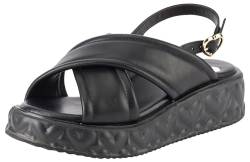 Love Moschino Damen Ja16325i0iie0000 Sandale, Schwarz, 37 EU von Pollini