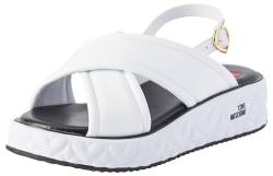 Love Moschino Damen Ja16325i0iie0100 Sandale, Weiß, 38 EU von Pollini