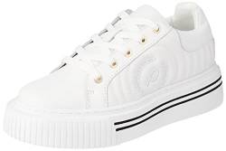 Pollini Damen Sa15135g0gxk110a W.Sneakers, Weiß, 35 EU von Pollini