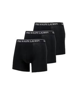 Polo Ralph Lauren Boxershorts aus Baumwolle, Schwarz, Größe M, 3er-Pack, Schwarz , M von Polo Ralph Lauren
