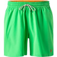 Polo Ralph Lauren Herren Badeshorts grün Mikrofaser unifarben von Polo Ralph Lauren