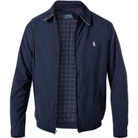 Polo Ralph Lauren Herren Blouson blau Mikrofaser unifarben von Polo Ralph Lauren