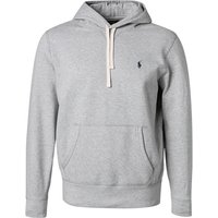 Polo Ralph Lauren Herren Hoodie grau Baumwolle unifarben von Polo Ralph Lauren