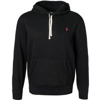 Polo Ralph Lauren Herren Hoodie schwarz Baumwolle unifarben von Polo Ralph Lauren