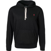 Polo Ralph Lauren Herren Hoodie schwarz Baumwolle unifarben von Polo Ralph Lauren