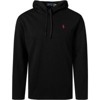 Polo Ralph Lauren Herren Hoodie schwarz Baumwolle unifarben von Polo Ralph Lauren