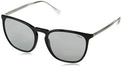 Polo Ralph Lauren Herren PH4141 Sonnenbrille, Schwarz (Schwarz / Hellgrau), 54 von Polo Ralph Lauren