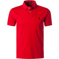 Polo Ralph Lauren Herren Polo-Shirt rot Baumwoll-Piqué Slim Fit von Polo Ralph Lauren