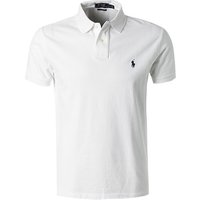 Polo Ralph Lauren Herren Polo-Shirt weiß Baumwoll-Piqué Slim Fit von Polo Ralph Lauren