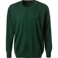 Polo Ralph Lauren Herren Pullover grün Merinowolle unifarben von Polo Ralph Lauren