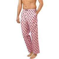 Polo Ralph Lauren Herren Pyjamahose rosa Baumwolle Gemustert von Polo Ralph Lauren