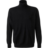 Polo Ralph Lauren Herren Rollkragenpullover schwarz Merinowolle unifarben von Polo Ralph Lauren