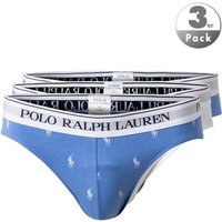 Polo Ralph Lauren Herren Slips blau Baumwolle unifarben von Polo Ralph Lauren