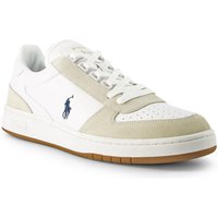 Polo Ralph Lauren Herren Sneaker weiß Glattleder von Polo Ralph Lauren