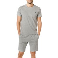 Polo Ralph Lauren Herren T-Shirt grau Jersey-Baumwolle unifarben von Polo Ralph Lauren