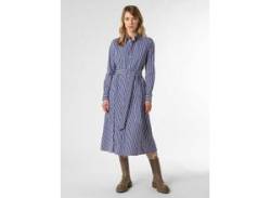 Polo Ralph Lauren Kleid Damen Baumwolle gestreift, blau von Polo Ralph Lauren