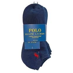 Polo Ralph Lauren Men's Pack of 6 Low Cut Classic Sport Socks, New Navy (One Size (10-13)) von Polo Ralph Lauren