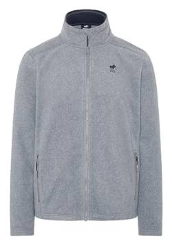 Polo Sylt Fleece-Jacke mit Label-Stitchings von Polo Sylt