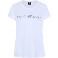 Polo Sylt Print-Shirt mit Labelprint von Polo Sylt