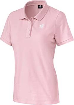 Polo Sylt Poloshirt Kurzarm, sportlich Elegantes Polo für Damen, Polohemd aus weichem Stretch-Piqué, Damenbekleidung, Rosa, Gr. L von Polo Sylt