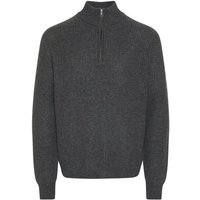 Polo Sylt Strickpullover mit Stehkragen und Zipper von Polo Sylt