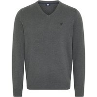 Polo Sylt Strickpullover mit V-Neck und Stickerei von Polo Sylt