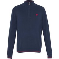 Polo Sylt Strickpullover mit kurzem Zipper von Polo Sylt