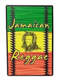 ZIGARETTENDOSE Reggae für 20 Zigaretten mit Sprungdeckel Kunststoff Zigarettenbox Zigarettenetui Box Dose Etui 44 (Reggae Jamaican) von Polyflame