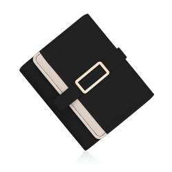 Pomelo Best Geldbörse Damen Mehrfarbig gestreift RFID Portemonnaie Damen klein im Kurzformat mit 6 Kartenfächer und Reißverschluss Münzfach von Pomelo Best