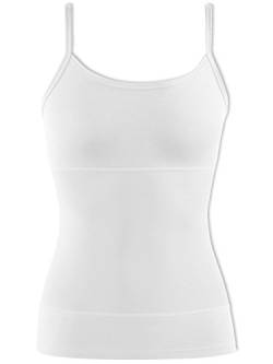 Pompadour Damen Bodyshaper Trägertop, 7790-585, 36, Weiss von Pompadour