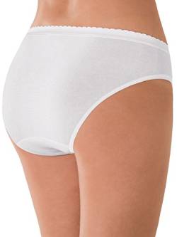 Pompadour Damen Jazzpant Pur 3er Pack Größe 38, Farbe weiß von Pompadour