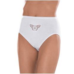 Pompadour Damen Taillenslip 3er Pack Größe 50 von Pompadour