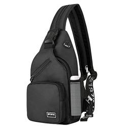 Umhängetasche Wasserdicht Schultertasche Sling Backpack Wanderrucksack Sling Bag Crossbody Rucksack Umhängetasche Für Damen Und Herren Rucksack Zum Wandern, Wandern, Radfahren, Reisen, Radfahren von Pomrone