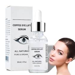 30ml Augenserum mit Koffein, Augenpflege Serum, Straffende Augenringe Augenbeutel Entfernung Augenessenz Flüssigkeit Anti-Falten Augenessenz von Pongnas