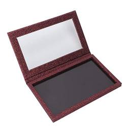 Magnetische Palette, Leere Make-up-Präsentationspfannen, PU-Make-up-Etui für die Aufbewahrung von DIY-Lidschatten, Lippenstift, Rouge, 13 X 20,5 Cm von Pongnas