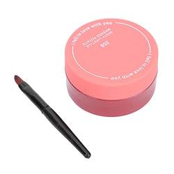 Professioneller Lipgloss – MatteLip Glaze – Langanhaltendes Kosmetik-Tool Als Geschenk mit Praktischem Lippenpinsel für das Tägliche Make-up und Perfekten Glamour der Frau, 3,5 G(358) von Pongnas