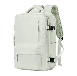 Damen-Reise-Umhängetasche, großes Fassungsvermögen, leicht, getrenntes Schuhfach, multifunktionaler Gepäck-Rucksack, Kurze Reise, schlechte Reisetasche (Mint Green, One Size) von Poo4kark