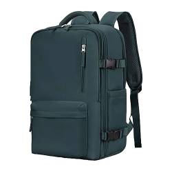 Damen-Reise-Umhängetasche, großes Fassungsvermögen, leicht, getrenntes Schuhfach, multifunktionaler Gepäck-Rucksack, kurze Reise, schlechte Reisetasche Ladegerät-Organizer-Tasche (Dark Blue, One Size) von Poo4kark