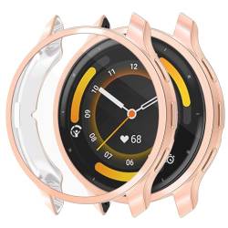 Poo4kark Kompatibel mit GarminVenu3S Smartwatch-Gehäuse, TPU-Material, All-Inclusive-Schutz für beispiellosen Schutz des Geräts (E, One Size) von Poo4kark