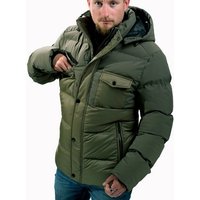 Poolman Winterjacke Winterjacke mit Kapuze (abnehmbar) abnehmbare Kapuze, smart pocket, strapping system von Poolman