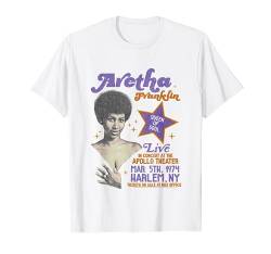 Aretha Franklin Harlem T-Shirt von Popfunk