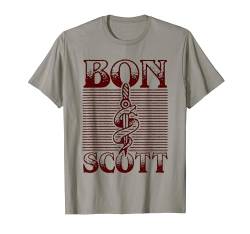 Bon Scott Dagger logo T-Shirt von Popfunk
