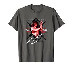 Bon Scott Lightning Singer T-Shirt von Popfunk