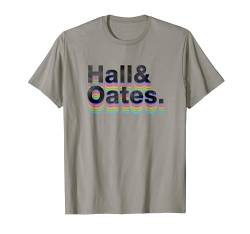 Hall & Oates Simple Logo T-Shirt von Popfunk