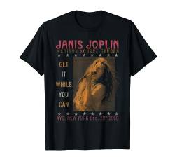 Janis Joplin One Night Only T-Shirt von Popfunk